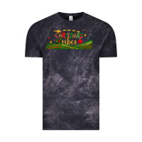 Cloud Black christmas vibes libbey glass Vintage Tee - BundleAndBundleShop