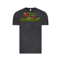 Vintage Black christmas vibes libbey glass Vintage Tee - BundleAndBundleShop