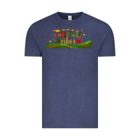 Vintage Denim christmas vibes libbey glass Vintage Tee - BundleAndBundleShop