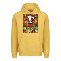 Antique Gold Mooey christmas air freshener Premium Hoodie - Artiststas