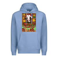 Colony Blue Mooey christmas air freshener Premium Hoodie - Artiststas
