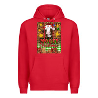Red Mooey christmas air freshener Premium Hoodie - Artiststas
