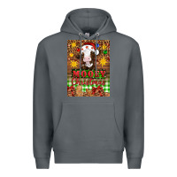 Rock Mooey christmas air freshener Premium Hoodie - Artiststas