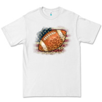 White American Flag Football Leopard Premium Tee - CowCowDesign