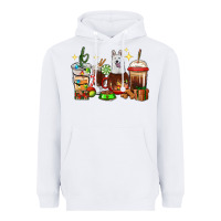 White Christmas coffee cups with White Shepherd Heavyweight Hoodie - RanaPortraitStore