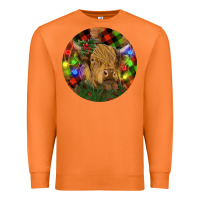 Carrot Brown Cow Christmas Premium Sweatshirt - RanaPortraitStore