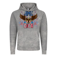 Cloud Rock America eagle Vintage Hoodie - CowhideDigitalArt