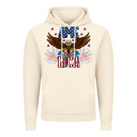 Vintage Artic America eagle Vintage Hoodie - CowhideDigitalArt