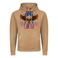 Vintage Camel America eagle Vintage Hoodie - CowhideDigitalArt