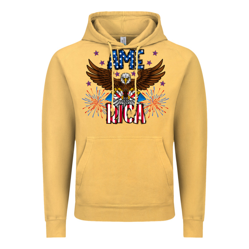 America Eagle Vintage Hoodie by CowhideDigitalArt | Teevron
