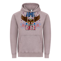 Vintage Zinc America eagle Vintage Hoodie - CowhideDigitalArt