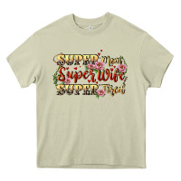 Mossy Super mom super wife super tired Heavy Core Tee - CowGirlArtShop