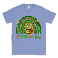 Colony Blue St. Patrick's Day rainbow Classic Tee - HowdyJamesFarm