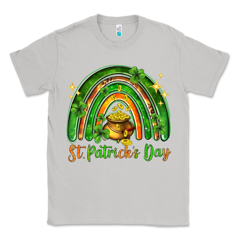 St. Patrick's Day Rainbow Classic Tee by HowdyJamesFarm | Teevron