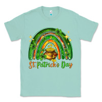 Seafoam St. Patrick's Day rainbow Classic Tee - HowdyJamesFarm
