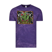 Cloud Purple aztec cowhide cacti Vintage Tee - RanaPortraitStore