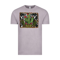 Vintage Zinc aztec cowhide cacti Vintage Tee - RanaPortraitStore