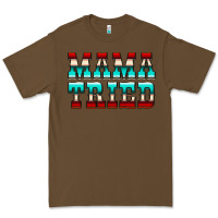 Cacao Mama Tried Serape Premium Tee - CowCowDesign