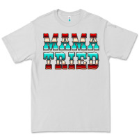 Dove Grey Mama Tried Serape Premium Tee - CowCowDesign