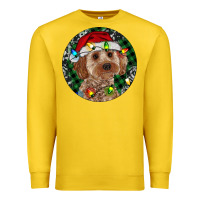 Lemon Cockapoo Christmas Premium Sweatshirt - RanaPortraitStore