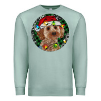 Cockapoo Christmas Premium Sweatshirt | Teevron