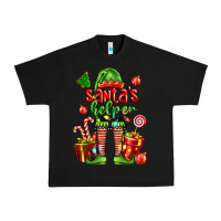 Black santa s helper Urban Heavy Tee - FaDigitalArtStudio