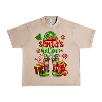 French Oak santa s helper Urban Heavy Tee - FaDigitalArtStudio