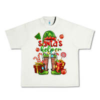 Pistachio santa s helper Urban Heavy Tee - FaDigitalArtStudio