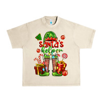 Sandshell santa s helper Urban Heavy Tee - FaDigitalArtStudio