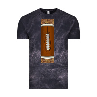 Cloud Black american football with leopard pen wraps Vintage Tee - BundleAndBundleShop