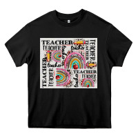 Black teacher tumbler Heavy Core Tee - CowGirlArtShop