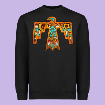 Thunderbird Heavyweight Sweatshirt Designed By Jahusdesignshop