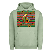 Pigment Oil Green western desert moon Urban Hoodie - Jasminsmagicworld