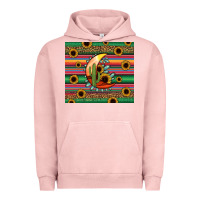 Pigment Salmon western desert moon Urban Hoodie - Jasminsmagicworld