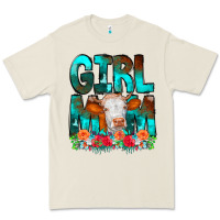 Bone Girl Mom Cow Flowers Premium Tee - CowCowDesign