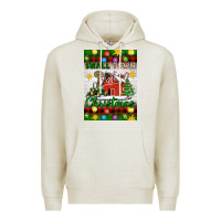 Oatmeal Heather Small Town Christmas Premium Hoodie - Artiststas