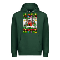 Sports Green Small Town Christmas Premium Hoodie - Artiststas