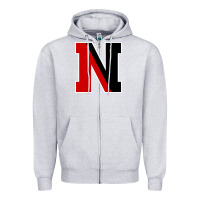 Heather Grey Northeastern Gifts, Huskies Long Sleeve Zipper Hoodie - DesigneFamous