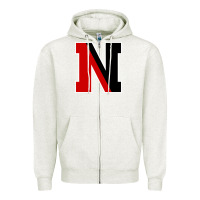 Oatmeal Heather Northeastern Gifts, Huskies Long Sleeve Zipper Hoodie - DesigneFamous