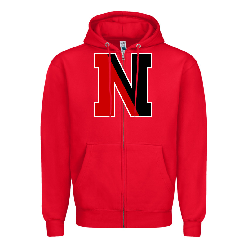 Northeastern Gifts, Huskies Long Sleeve Zipper Hoodie by DesigneFamous | Teevron