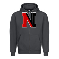 Smoke Northeastern Gifts, Huskies Long Sleeve Zipper Hoodie - DesigneFamous