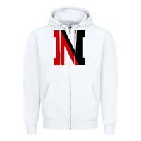 White Northeastern Gifts, Huskies Long Sleeve Zipper Hoodie - DesigneFamous