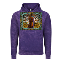Cloud Purple Western Horse Mouse Pad Vintage Hoodie - CowhideDigitalArt