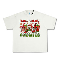 Pistachio Chillin' With My Gnomies Urban Heavy Tee - FaDigitalArtStudio