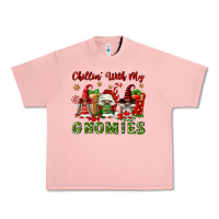 Salmon Chillin' With My Gnomies Urban Heavy Tee - FaDigitalArtStudio
