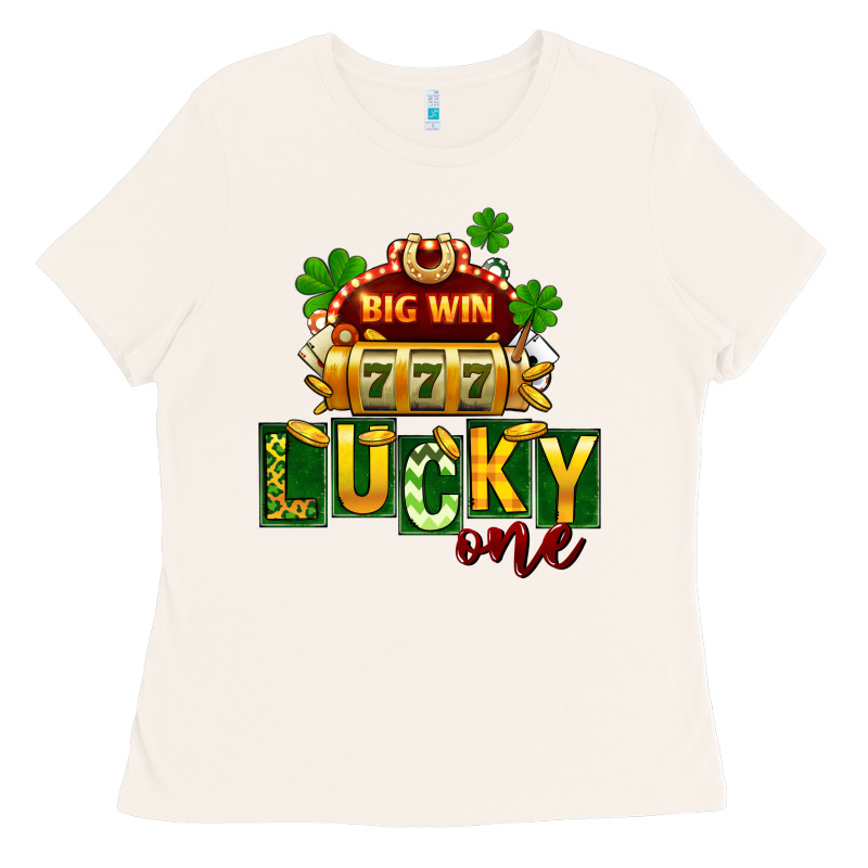 St. Patrick's Lucky One Ladies Tee by FaDigitalArtStudio | Teevron