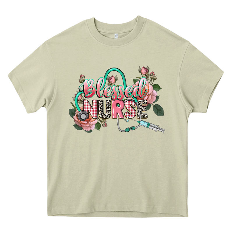 Blessed Nurse Heavy Core Tee by CowGirlArtShop | Teevron