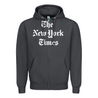 Smoke new york times Zipper Hoodie - DesigneFamous