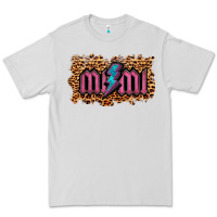 Dove Grey Leopard Mimi Lightning Premium Tee - RanaPortraitStore