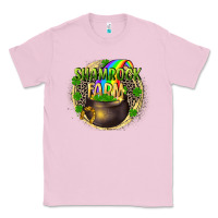 Bubblegum Pink shamrock farm Classic Tee - CowGirlArtShop